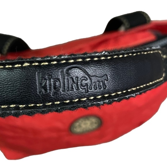 Kipling Sugar Small Red Handbag - Picture 4 of 11